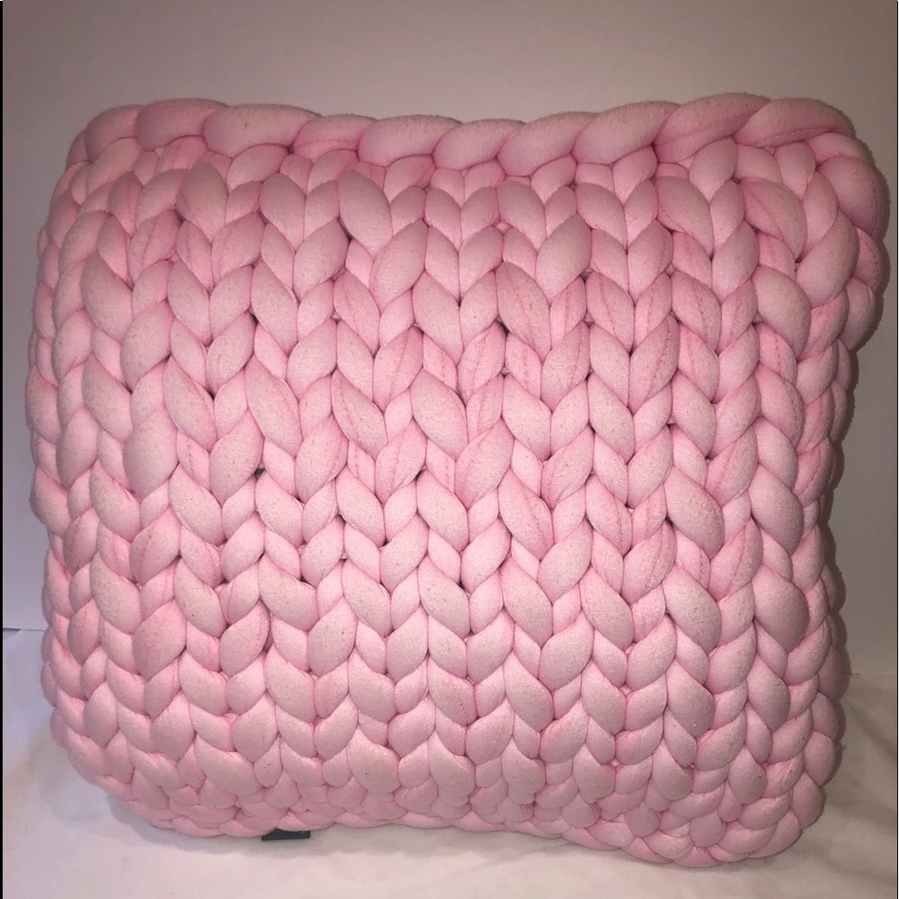 Dormify Chunky Cable Knit Accent Pillow 18”x 18”